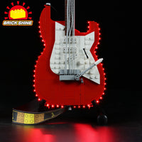 Brick Shine -  Light Kit for LEGO® Fender Stratocaster 21329