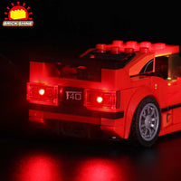 Brick Shine Light Kit for  LEGO® Ferrari F40 Competizione 75890