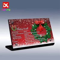 Display King - Display plaque for LEGO Christmas Wreath 2-in-1 40426