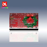 Display King - Display plaque for LEGO Christmas Wreath 2-in-1 40426