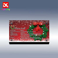 Display King - Display plaque for LEGO Christmas Wreath 2-in-1 40426