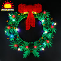 Brick Shine GC Light Kit for LEGO® Christmas Wreath 2-in-1 40426