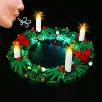 Brick Shine GC Light Kit for LEGO® Christmas Wreath 2-in-1 40426