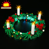 Brick Shine GC Light Kit for LEGO® Christmas Wreath 2-in-1 40426