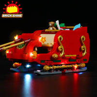 Brick Shine GC Light Kit for LEGO® Santa's Sleigh 40499