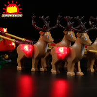 Brick Shine GC Light Kit for LEGO® Santa's Sleigh 40499