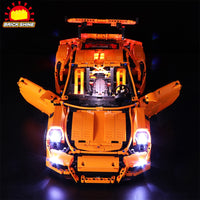 Brick Shine Light Kit for LEGO® Technic Porsche 911 GT3 RS 42056