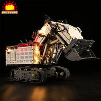 Brick Shine Light Kit for  LEGO® Liebherr R 9800 Excavator 42100