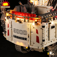 Brick Shine Light Kit for  LEGO® Liebherr R 9800 Excavator 42100