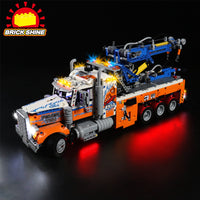 Brick Shine - Light Kit for LEGO® Heavy-duty Tow Truck 42128