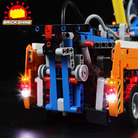 Brick Shine - Light Kit for LEGO® Heavy-duty Tow Truck 42128