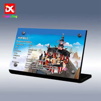 Display King - Display plaque for LEGO Monastery of Spinjitzu 70670