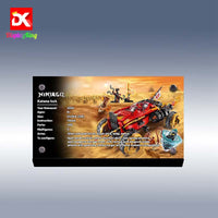 Display King - Display plaque for LEGO Katana 4x4 70675