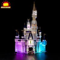 Brick Shine GC Light Kit for LEGO® The Disney Castle 71040