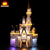 Brick Shine GC Light Kit for LEGO® The Disney Castle 71040