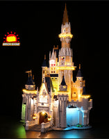 Brick Shine GC Light Kit for LEGO® The Disney Castle 71040