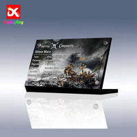 Display King - Display plaque for LEGO Pirates of The Caribbean Silent Mary 71042