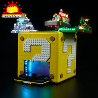 Brick Shine GC Light  Kit for LEGO® Super Mario 64 Question Mark Block 71395