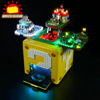 Brick Shine GC Light  Kit for LEGO® Super Mario 64 Question Mark Block 71395