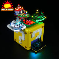 Brick Shine GC Light  Kit for LEGO® Super Mario 64 Question Mark Block 71395