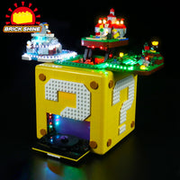 Brick Shine GC Light  Kit for LEGO® Super Mario 64 Question Mark Block 71395