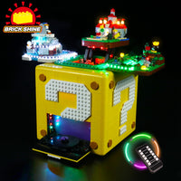 Brick Shine GC Light  Kit for LEGO® Super Mario 64 Question Mark Block 71395