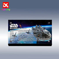 Display King - Display plaque for LEGO Star Wars Millennium Falcon 75192