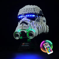 Brick Shine - Light Kit for LEGO® Star Wars Stormtrooper Helmet 75276