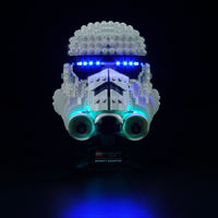Brick Shine - Light Kit for LEGO® Star Wars Stormtrooper Helmet 75276
