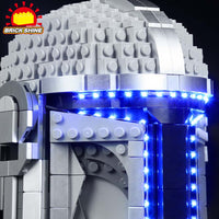 Brick Shine -  Light kit for LEGO® Star Wars The Mandalorian Helmet 75328