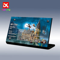 Display King - Display plaque for LEGO Harry Potter Hogwarts Great Hall 75954