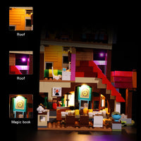 Brick Shine Light Kit for LEGO® Attack on the Burrow 75980