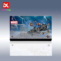 Display King - Display plaque for LEGO Avengers Helicarrier 76153