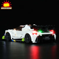 Brick Shine GC Light Kit for LEGO® Koenigsegg Jesko 76900