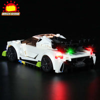 Brick Shine GC Light Kit for LEGO® Koenigsegg Jesko 76900
