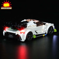Brick Shine GC Light Kit for LEGO® Koenigsegg Jesko 76900