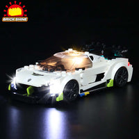 Brick Shine GC Light Kit for LEGO® Koenigsegg Jesko 76900