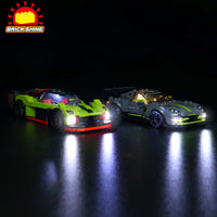 Brick Shine - Light Kit for LEGO® Speed Champions Aston Martin Vantage GT3 76910