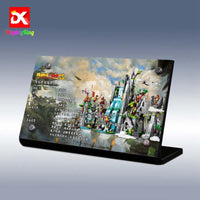 Display King - Display plaque for LEGO The Legendary Flower Fruit Mountain 80024