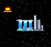 Brick Shine - GC Light Kit for  LEGO® Architecture Singapore 21057