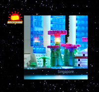 Brick Shine - GC Light Kit for  LEGO® Architecture Singapore 21057