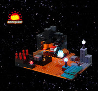 Brick Shine  GC Light Kit for LEGO® The Nether Bastion 21185