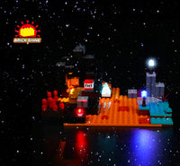 Brick Shine  GC Light Kit for LEGO® The Nether Bastion 21185