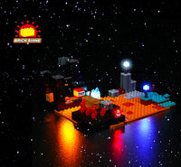 Brick Shine  GC Light Kit for LEGO® The Nether Bastion 21185