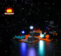 Brick Shine  GC Light Kit for LEGO® The Nether Bastion 21185
