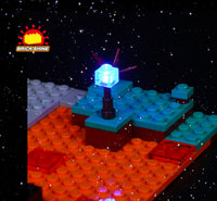 Brick Shine  GC Light Kit for LEGO® The Nether Bastion 21185