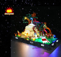 Brick Shine - GC Light kit for LEGO® Star Wars Dagobah Jedi Training Diorama 75330