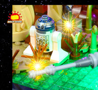 Brick Shine - GC Light kit for LEGO® Star Wars Dagobah Jedi Training Diorama 75330