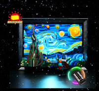 Brick Shine  GC Light Kit for LEGO® Vincent van Gogh - The Starry Night 21333