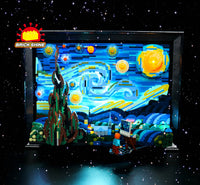 Brick Shine  GC Light Kit for LEGO® Vincent van Gogh - The Starry Night 21333